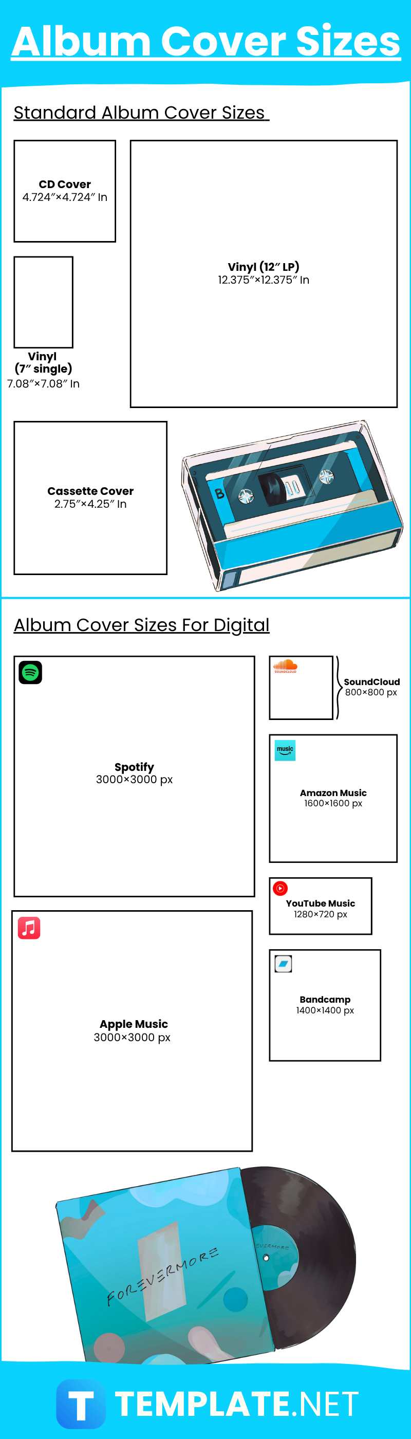 Album Cover Sizes