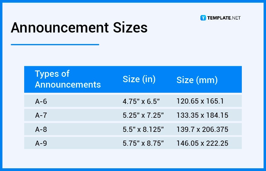 announcement-sizes