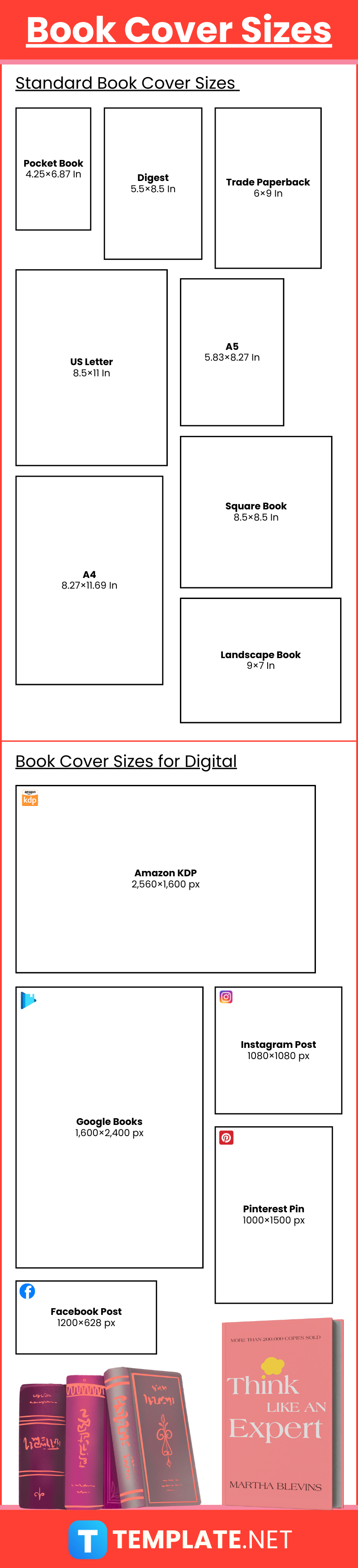 Book Cover Sizes