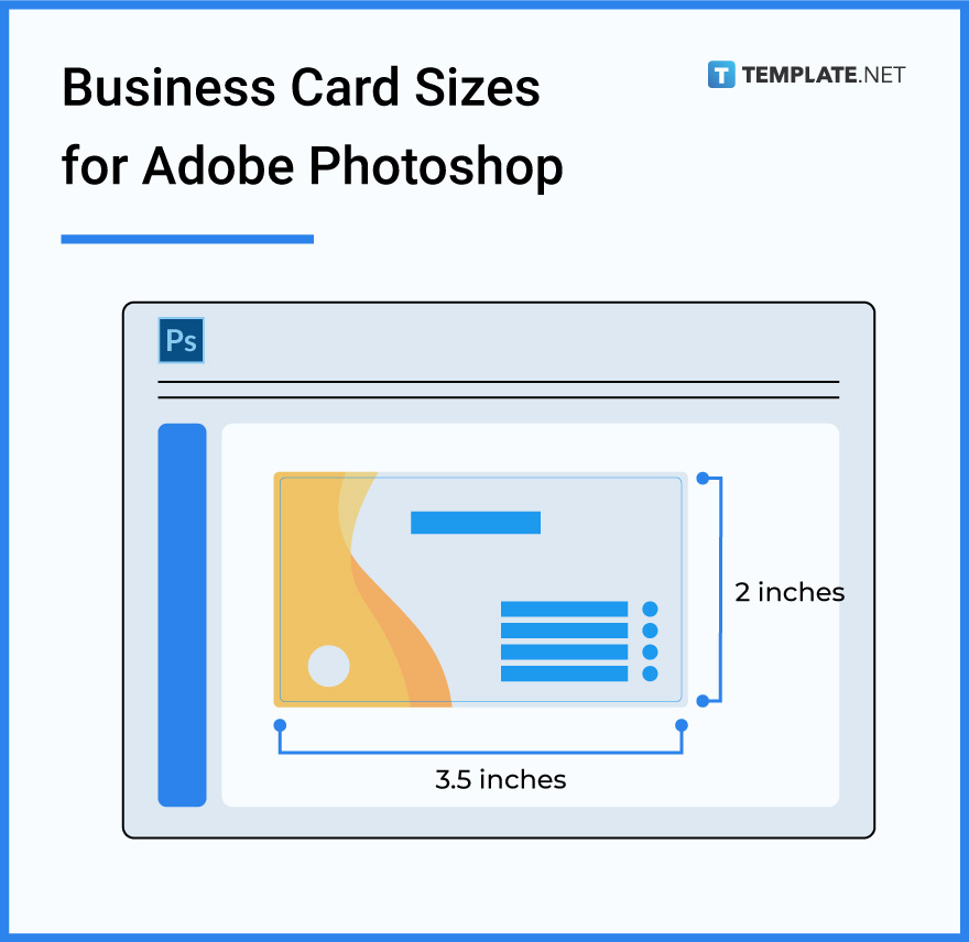 business card size photoshop download