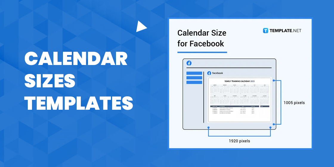 Calendar Design Size 