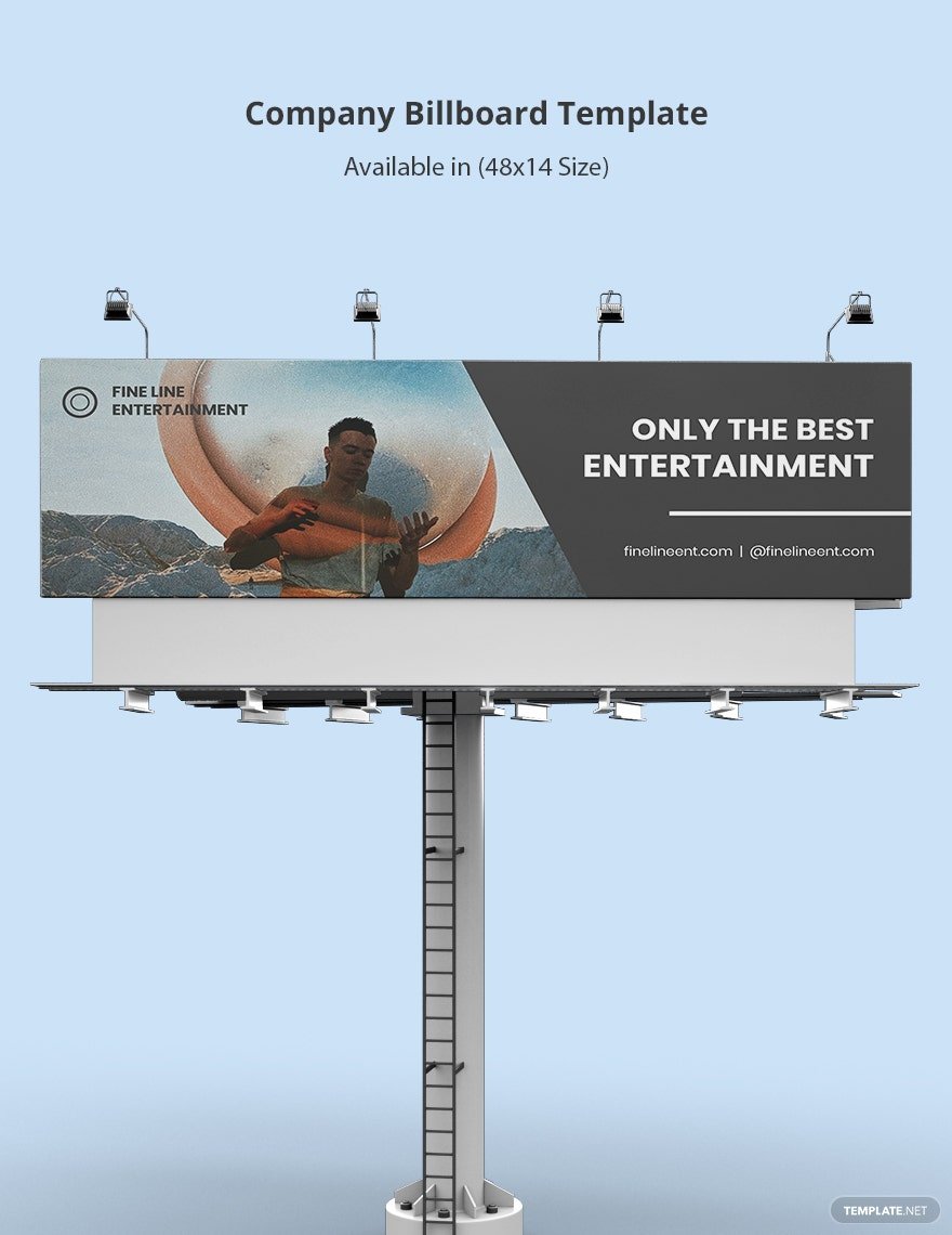company billboard
