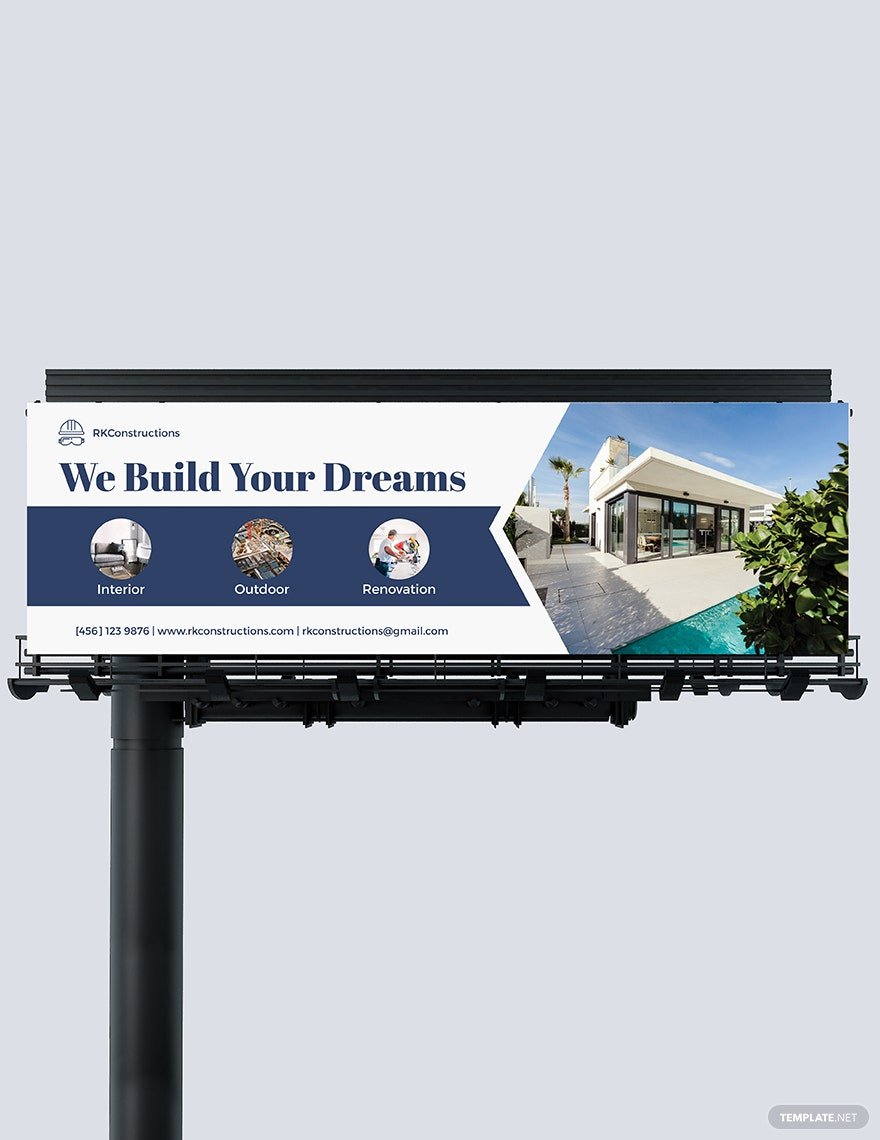 construction billboard