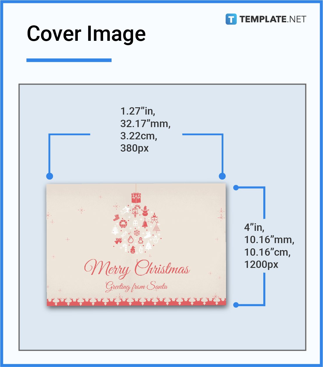 greeting card sizes in inches