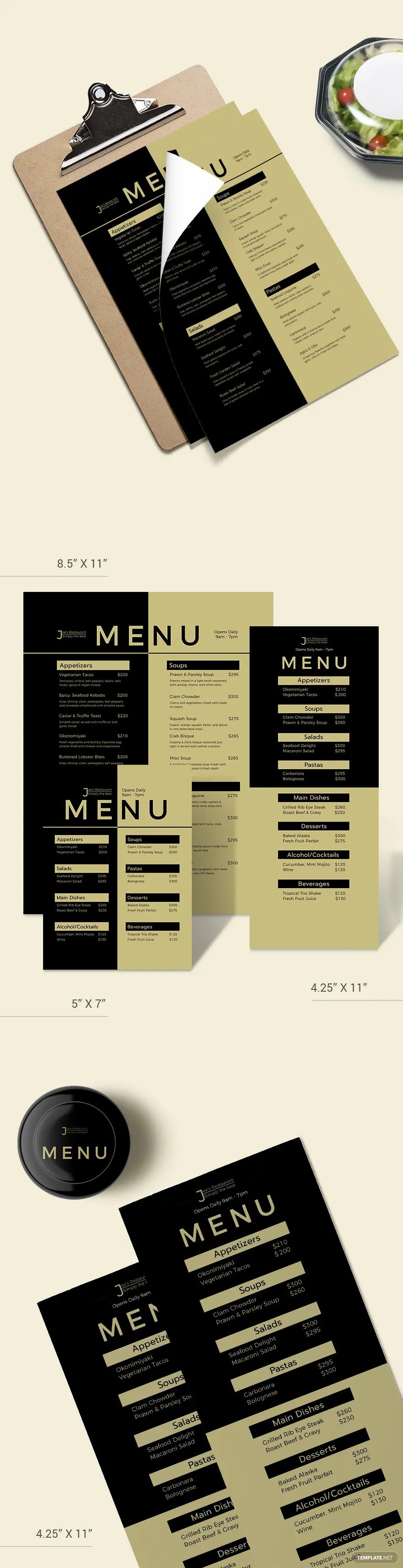dinner-menu-ideas-and-examples