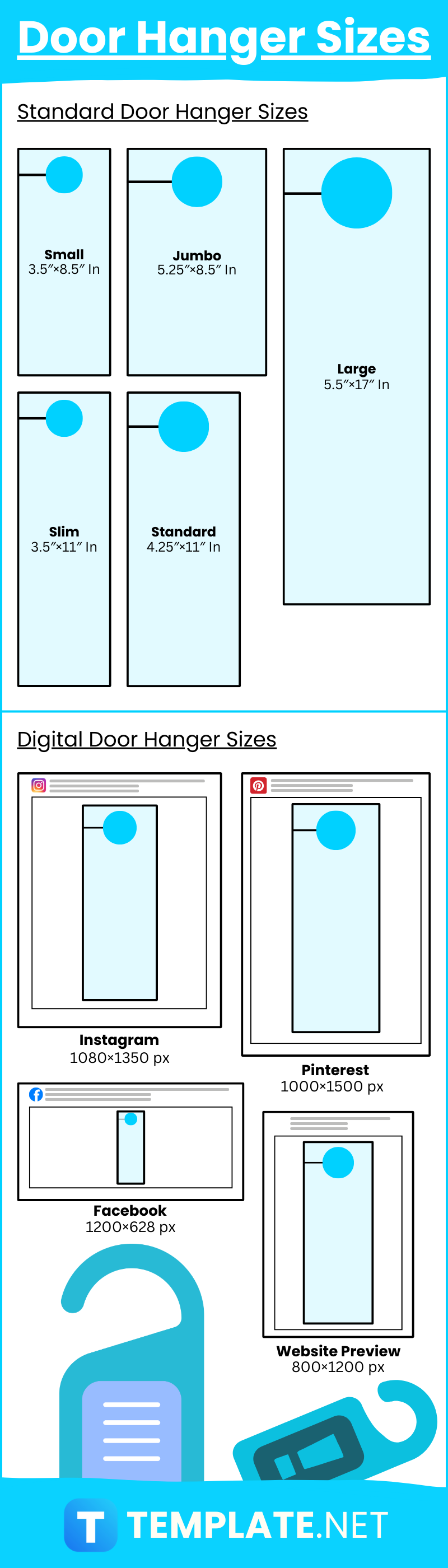 Door Hanger Sizes
