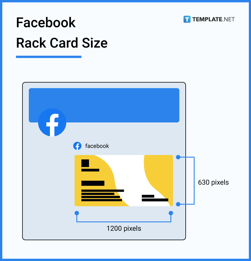 facebook rack card size