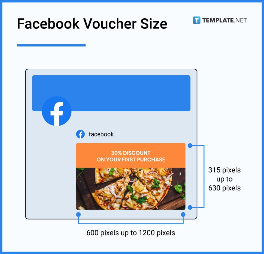 facebook voucher size