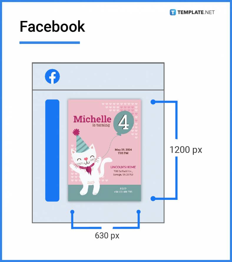 Birthday Size Dimension, Inches, mm, cms, Pixel