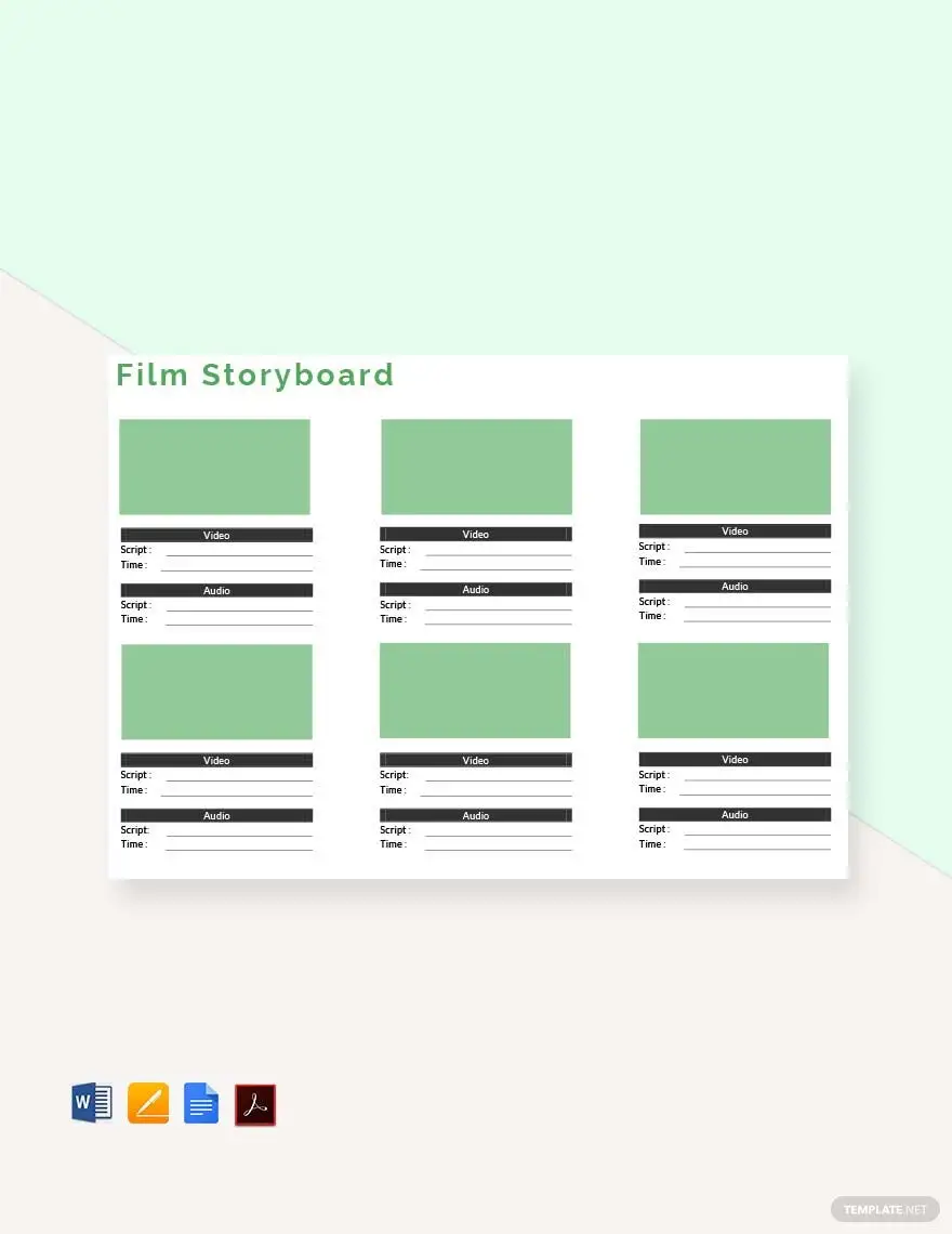 film storyboard ideas and examples