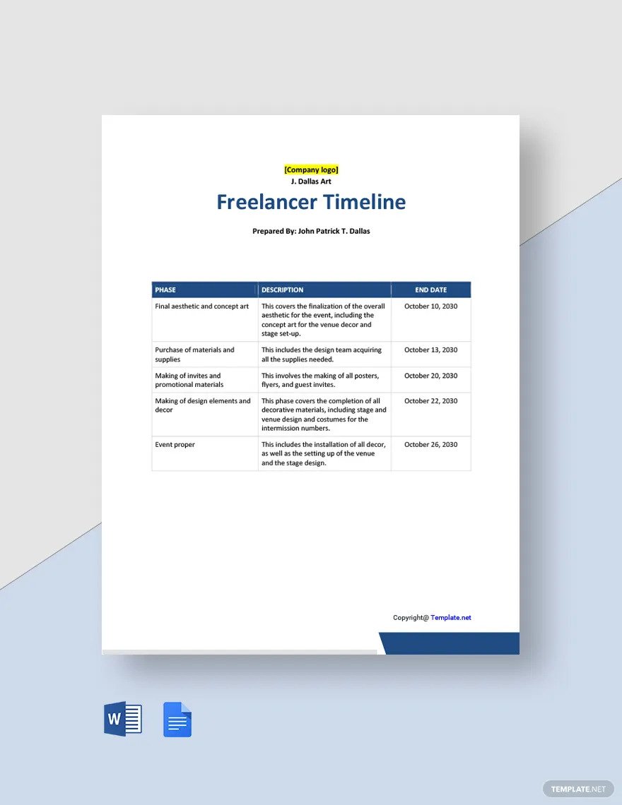 freelancer-timeline-ideas-and-examples