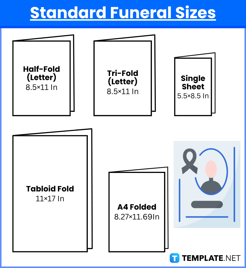 funeral sizes