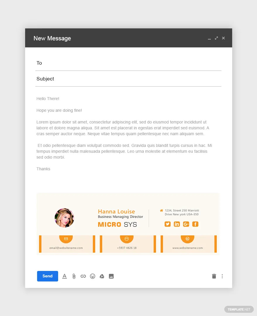 gmail email signature ideas and examples