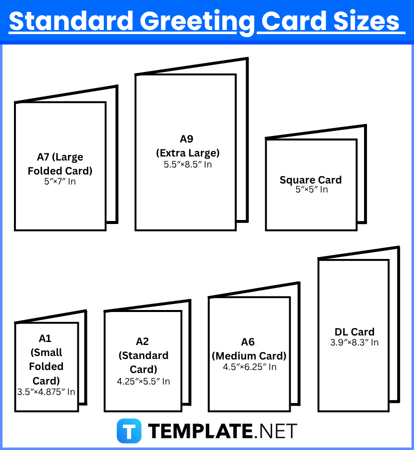 Greeting Card Sizes 