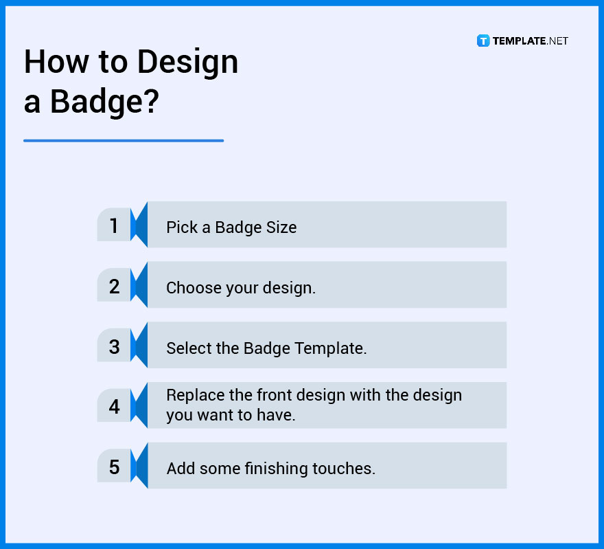 how to design a badge