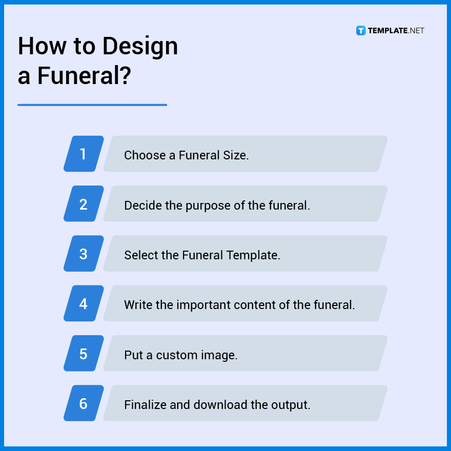 how to design a funeral