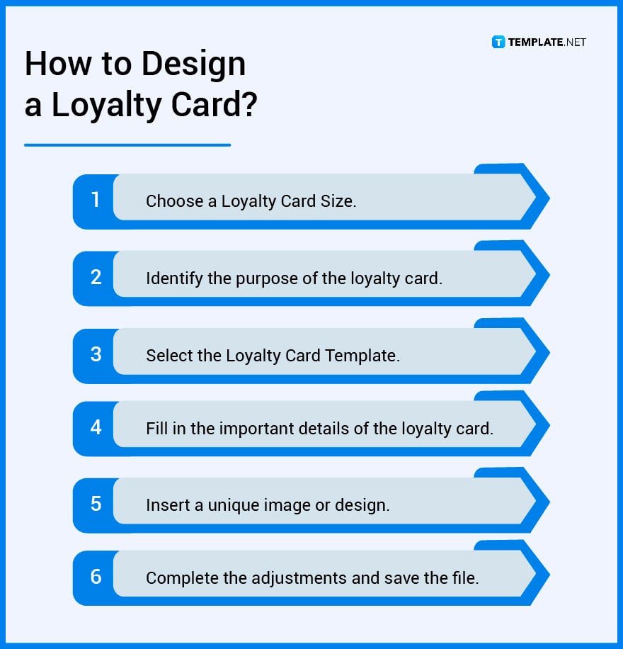 how to design a loyalty card