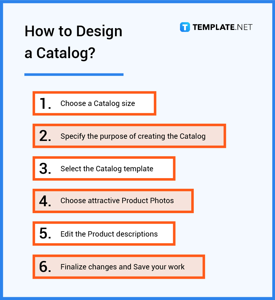 how to design a catalog