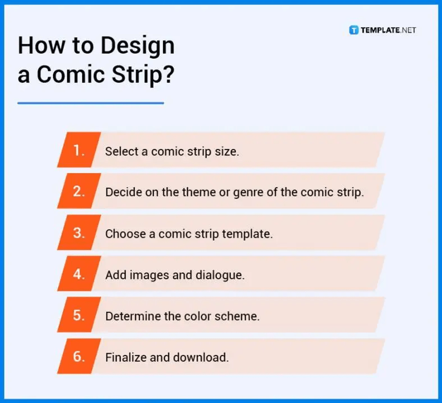 how to design a comic strips