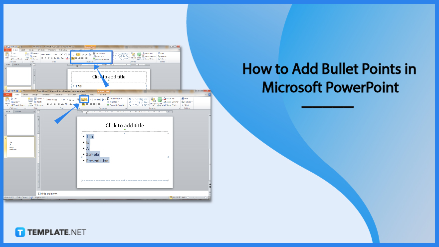 bullet points in powerpoint shortcut