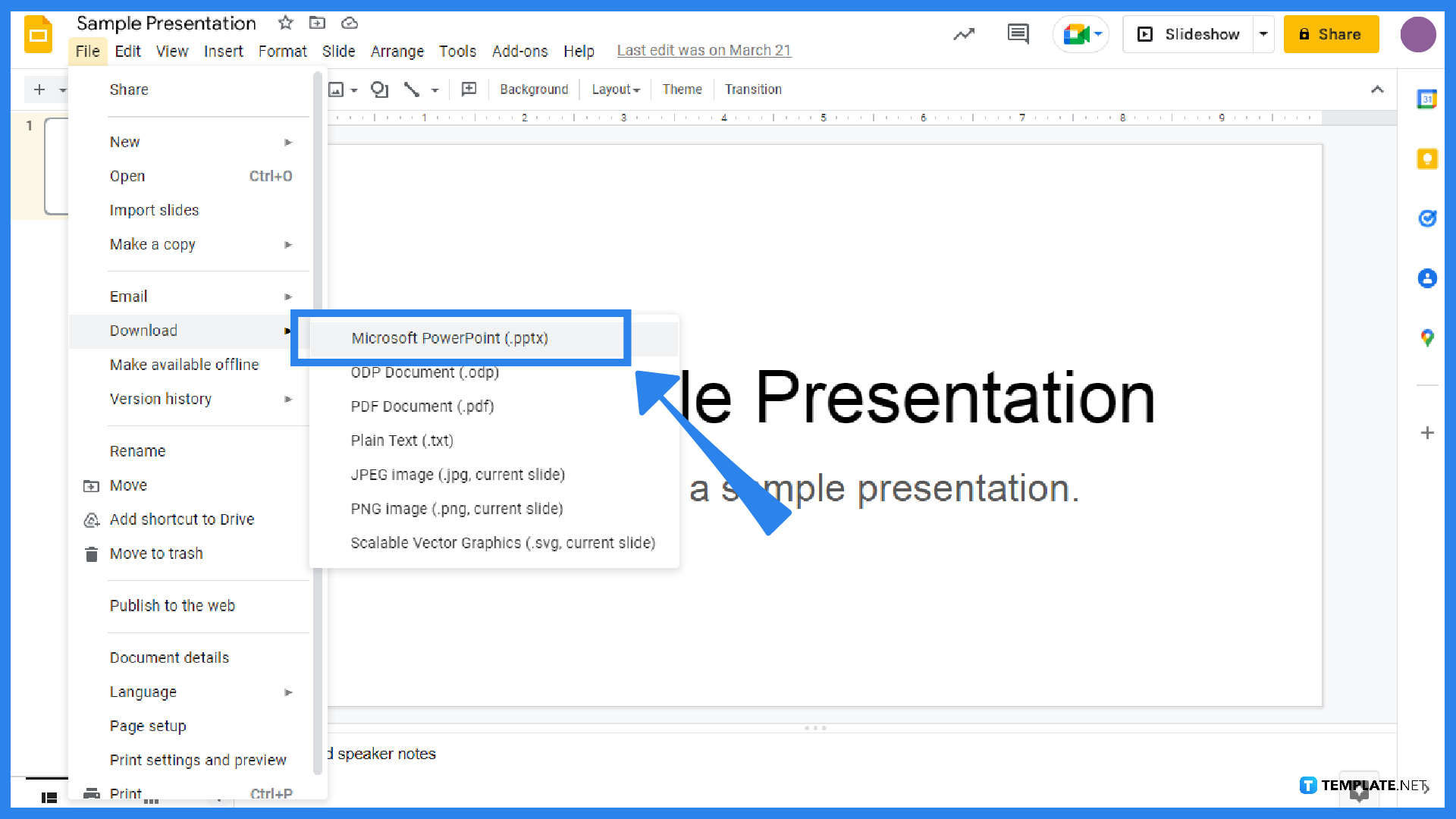 How To Convert Google Slides Into Powerpoint