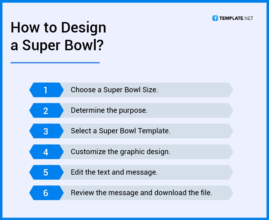 how to design a super bowl