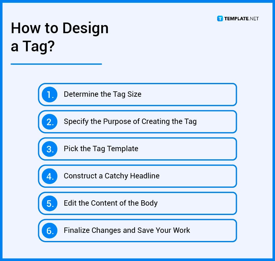 how to design a tag