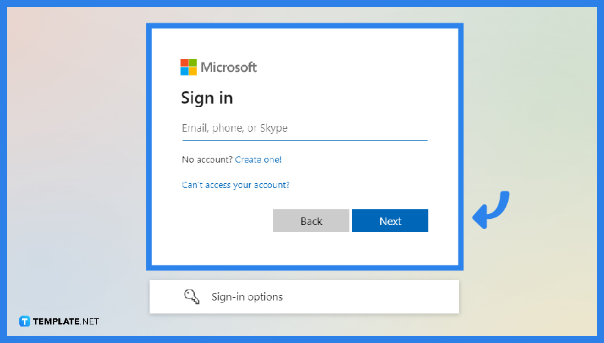 how to sign in sign out of microsoft whiteboard step 2a
