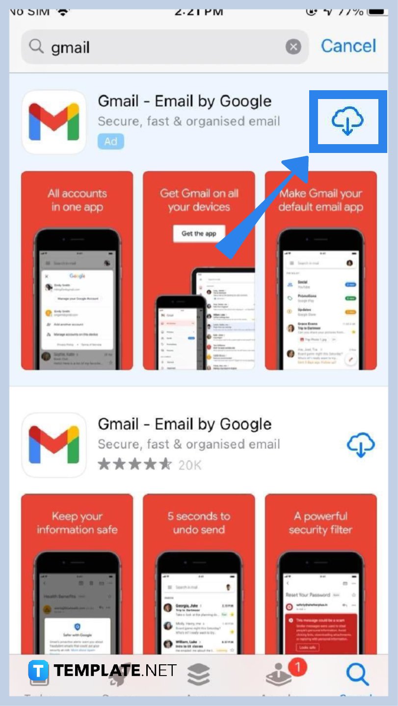 how to use the gmail app on a mobile device step 0