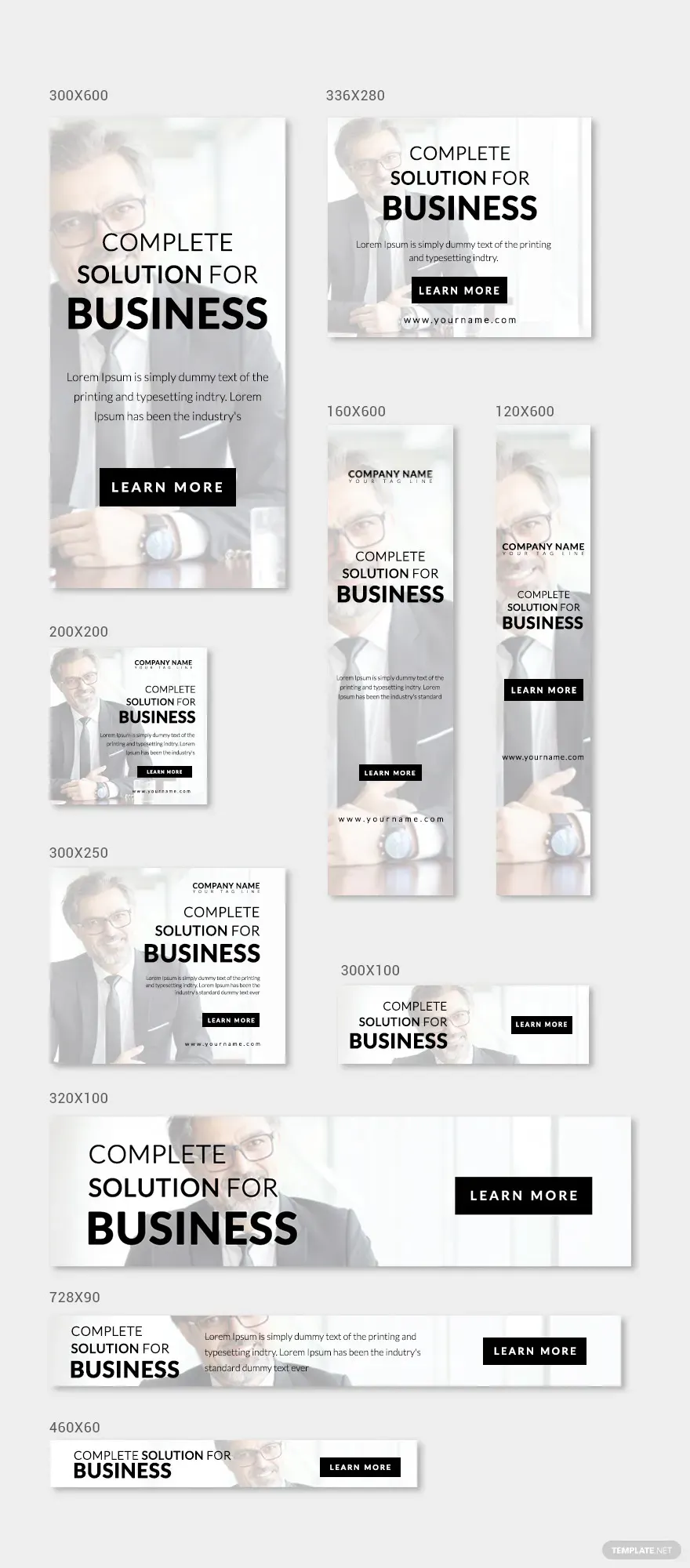 ideas for business banner with examples