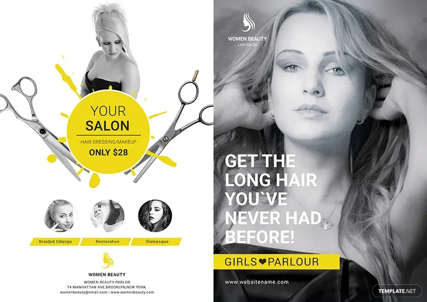 ideas for making beauty parlor pamphlets