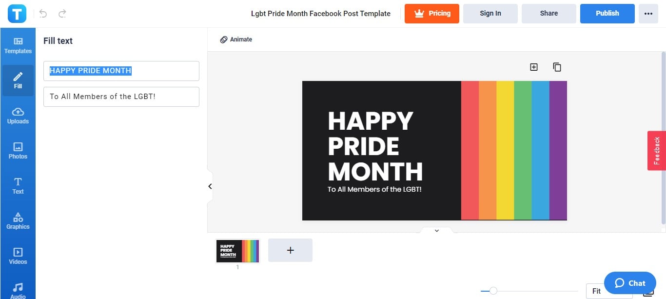input-your-custom-pride-month-message-on-fill
