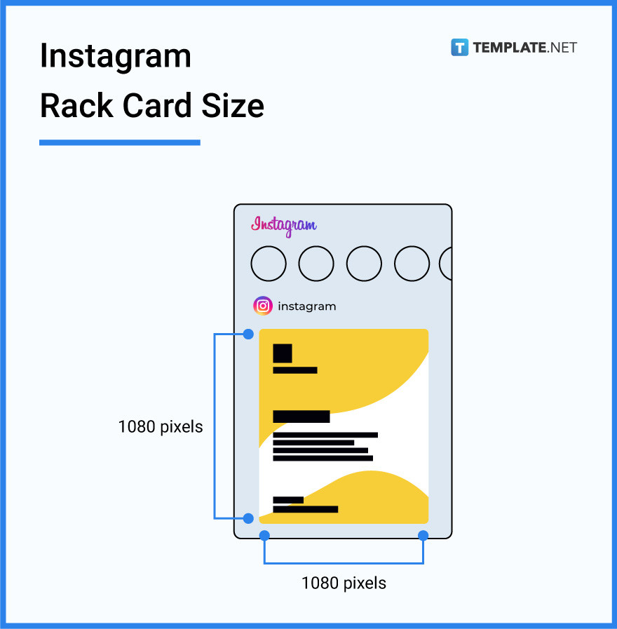 instagram rack card size
