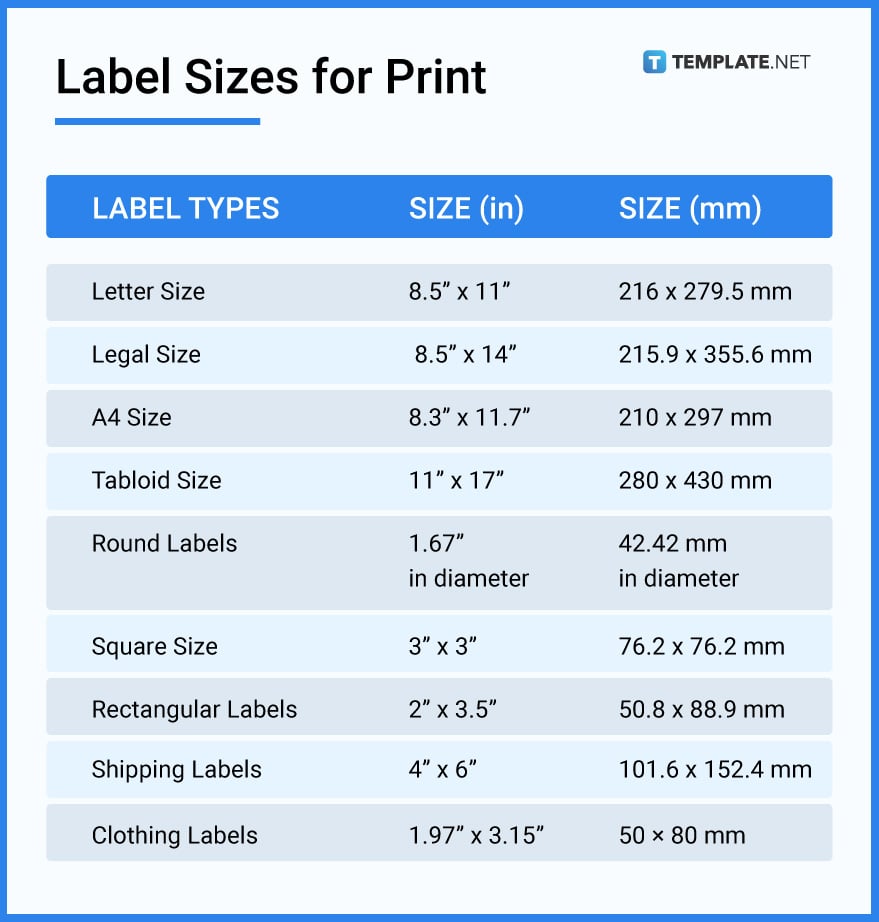 Couture Black Label Size Chart