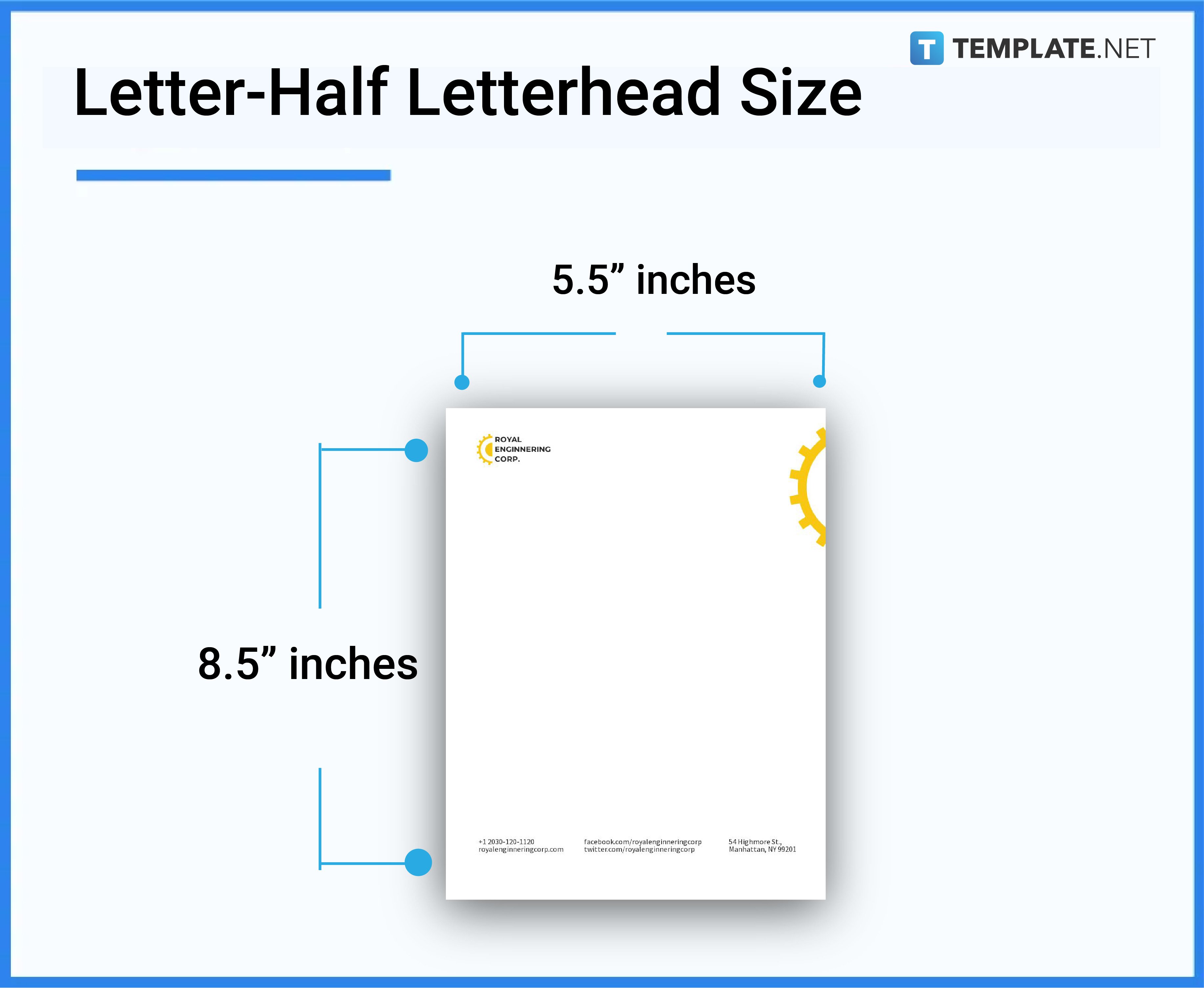 Letterhead Size Dimensions Inches Mm Cms Pixels 2618