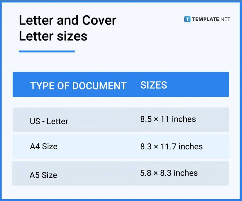 letter and cover letter sizes 788x