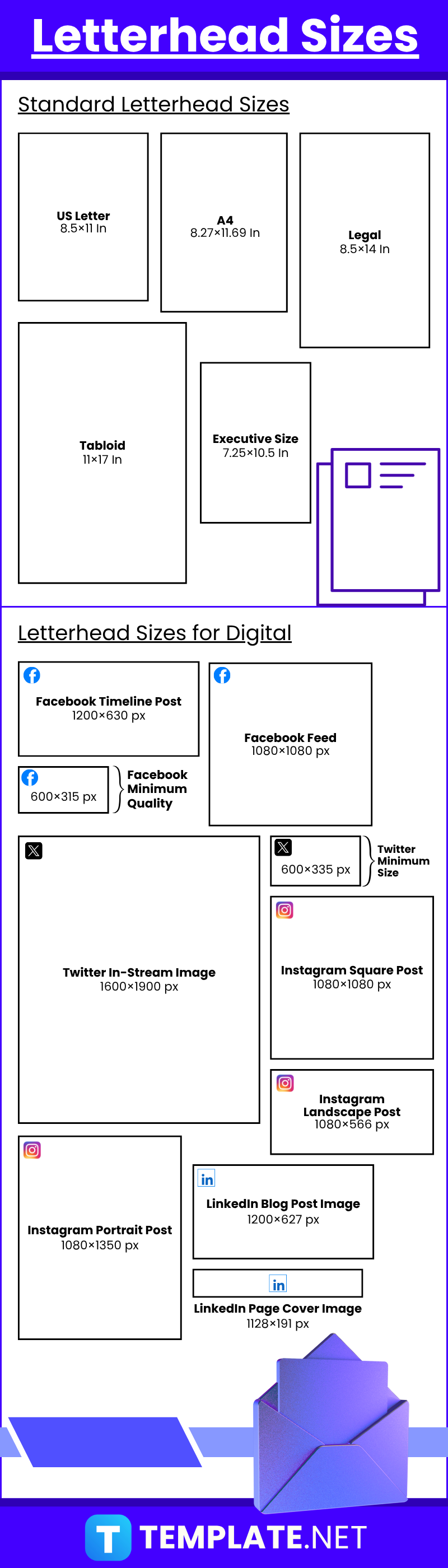Letterhead Sizes