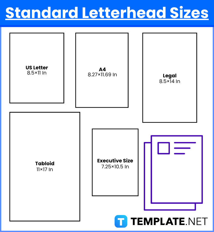 Letterhead Sizes