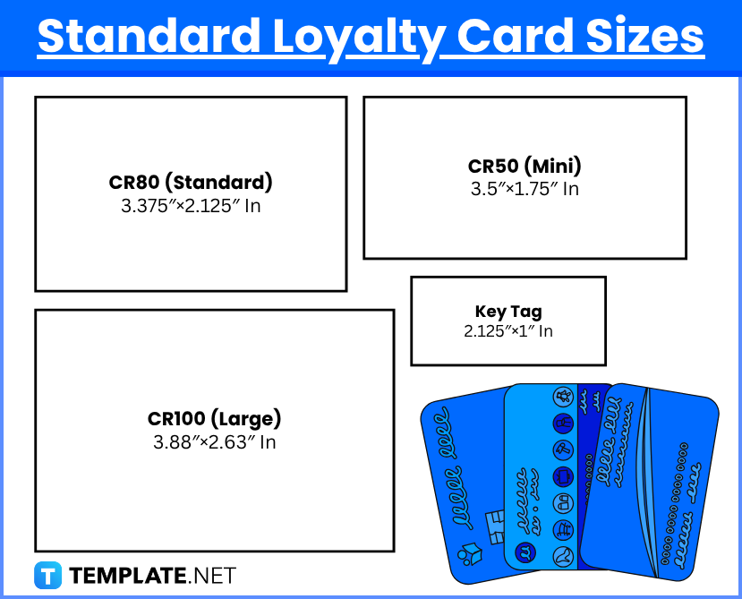 Loyalty Card Sizes