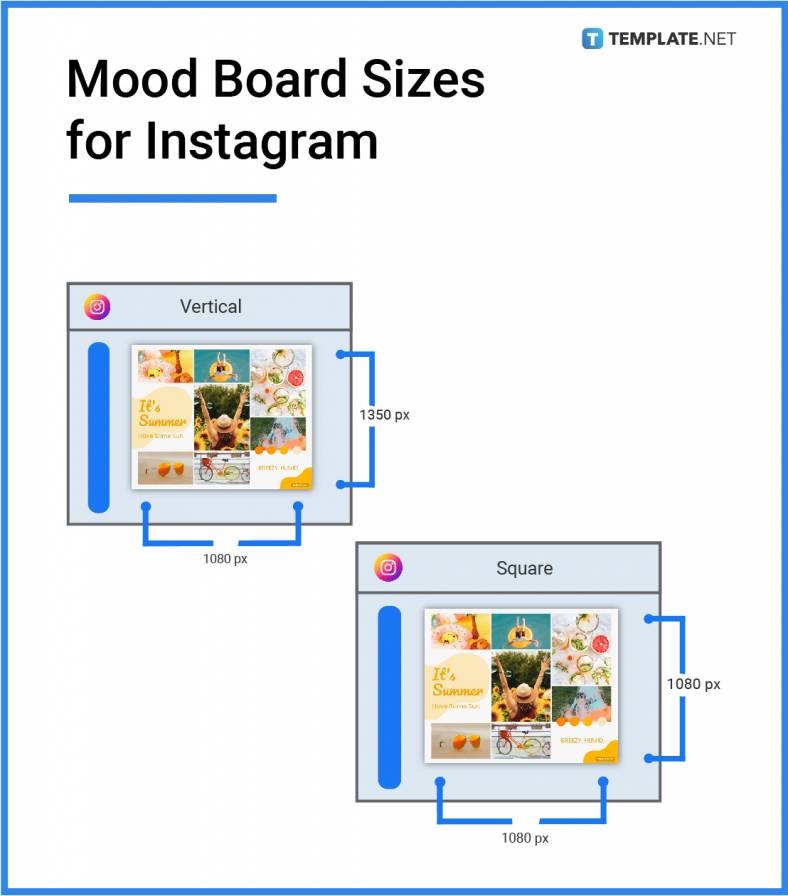 mood board sizes for instagram 788x