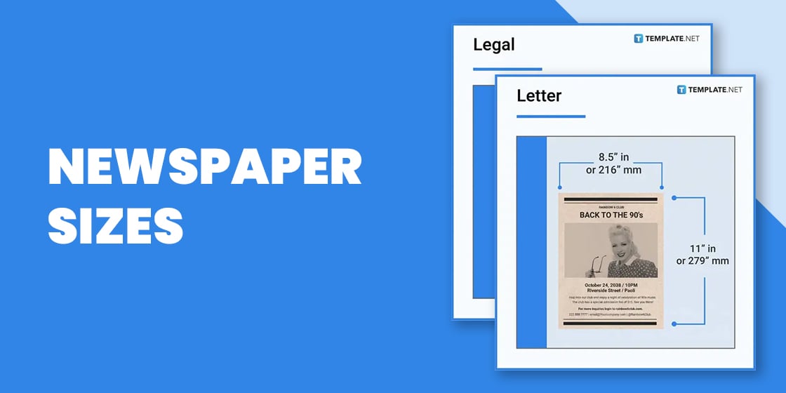 Newspaper Size Formats in Inches, mm, Dimension & Cms