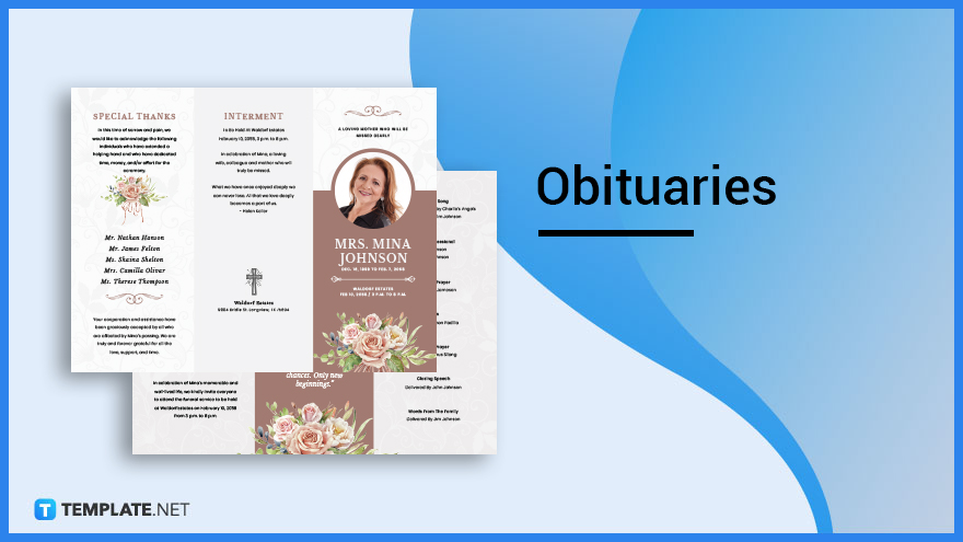 What Does Obituary Mean Definition