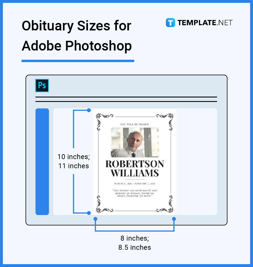 Obituary Size - Dimension, Inches, mm, cms, Pixel