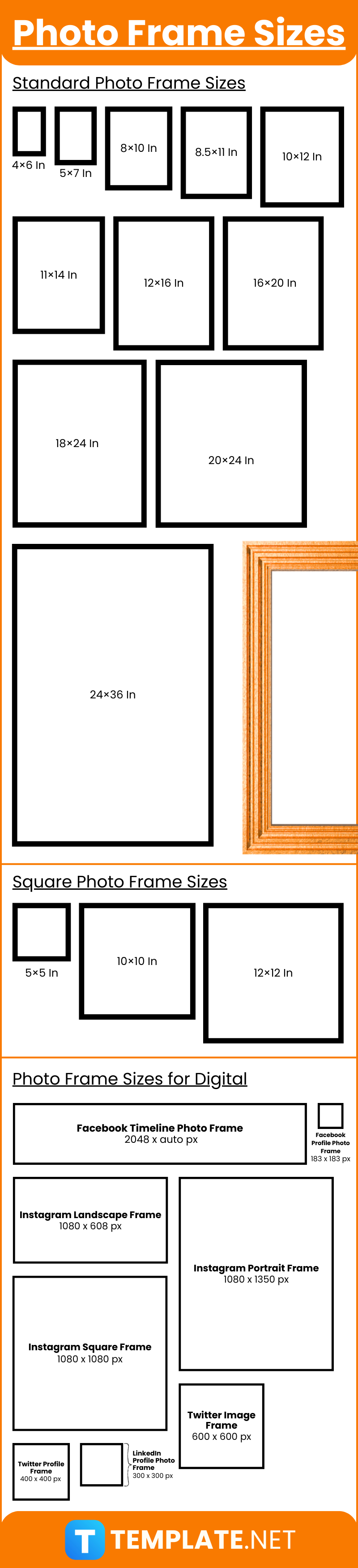 Photo Frame Sizes