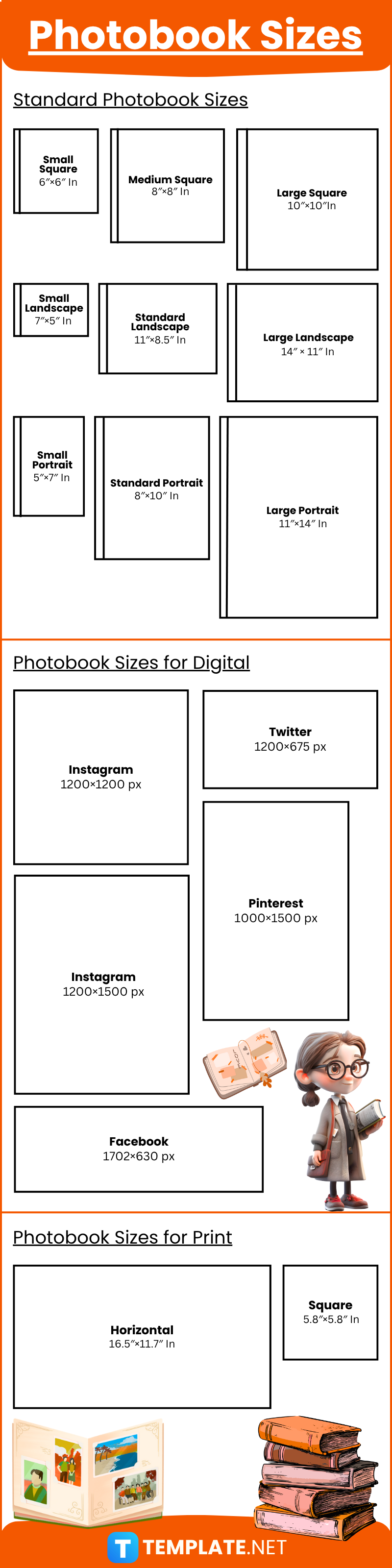 Photobook Sizes