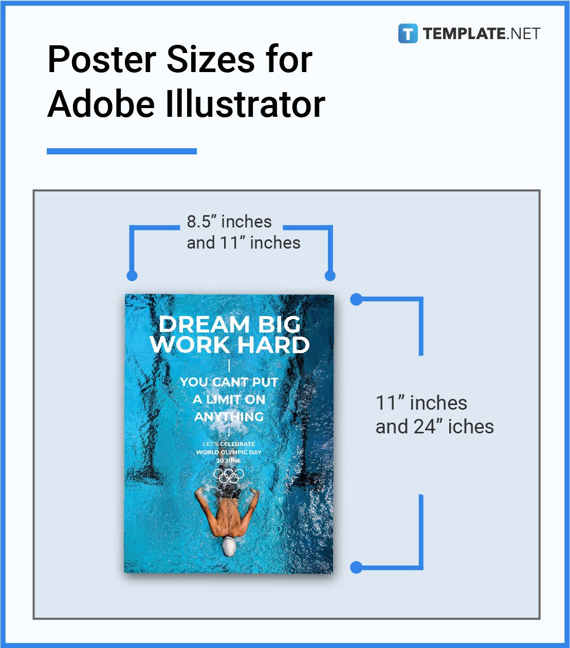 poster sizes for adobe illustrator