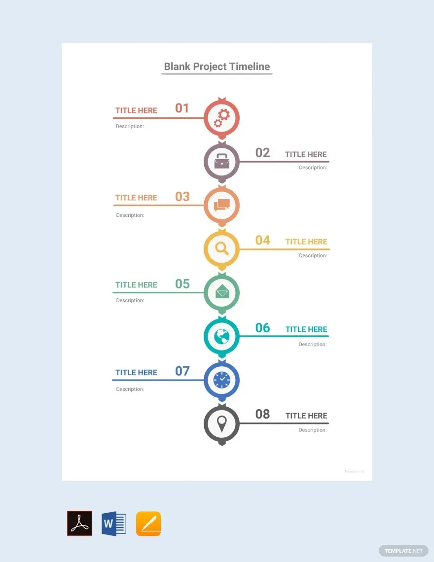 project timeline