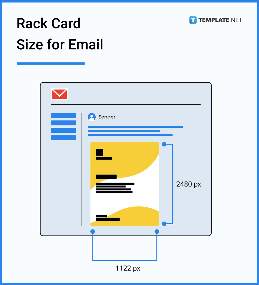 rack card size for email