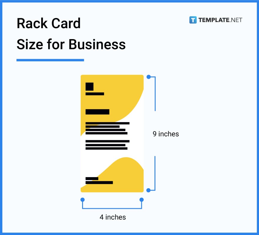 rack card sizes for business