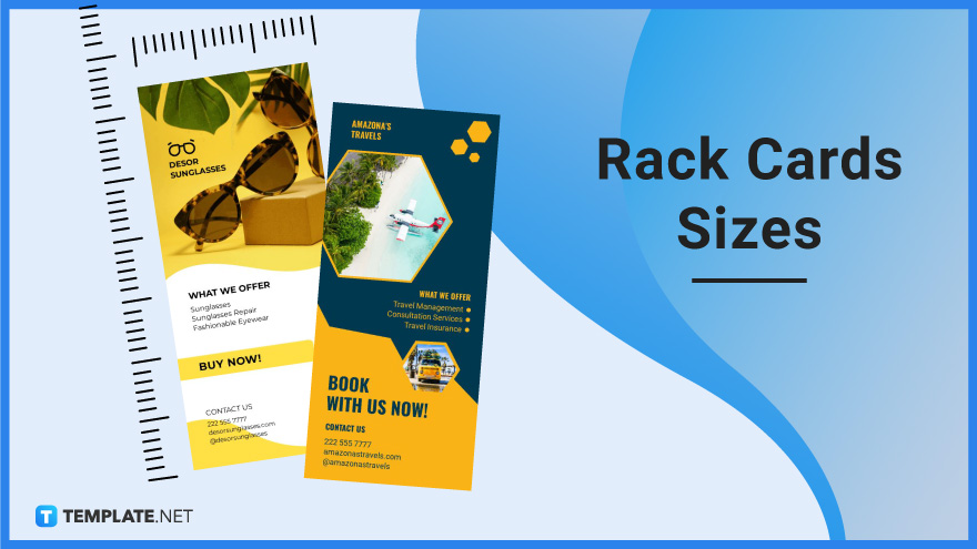 Rack Card Size Dimension Inches Mm Cms Pixel